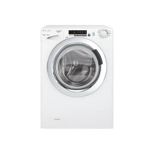 Candy GrandÓ Vita GVS44 138DWC3-S - Machine à laver - indépendant - largeur : 60 cm - profondeur : 46.9 cm - hauteur : 85 cm - chargement frontal - 54 litres - 8 kg - 1300 tours/min -...