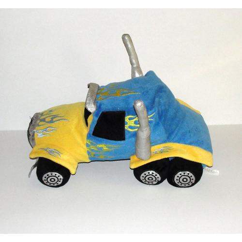 Peluche Camion De Course Voiture Dragster 44 Cm