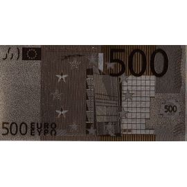 Billet De 500 Euros Plaqué Or