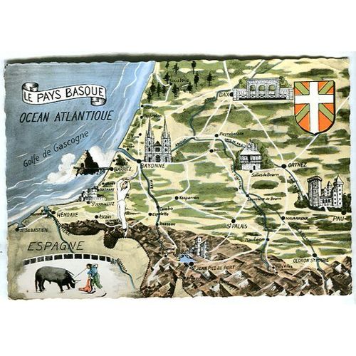 Carte Postale - Le Pays Basque - Pyrénées Atlantique - 64