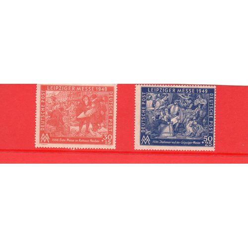 Timbres-Poste D'allemagne Orientale