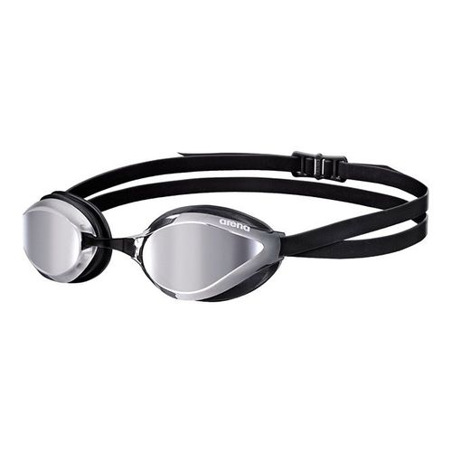 Lunettes De Natation Arena Python Mirror Noir Verres Effet Miroir Gris