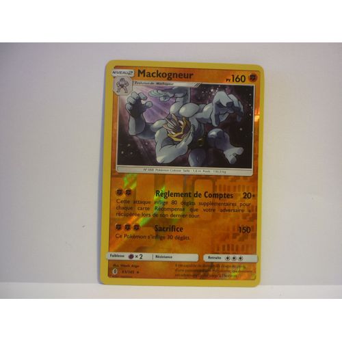 Pokémon - 65-R/145 - Mackogneur - Reverse