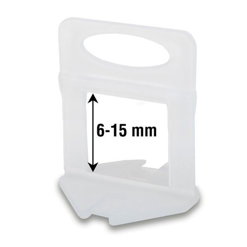 Bases RUBI Delta pour carreaux 5-16 mm d'épaisseur - 3 mm - 400 un.