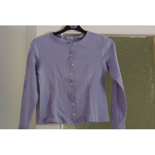 Gilet Cacharel 10 Ans Violet