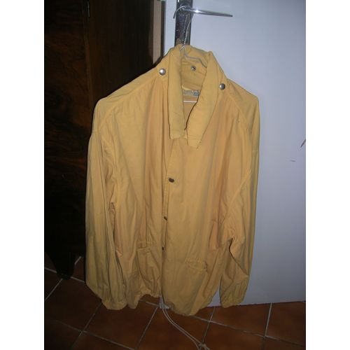 Parka Team À Capuche Coton Xl Jaune