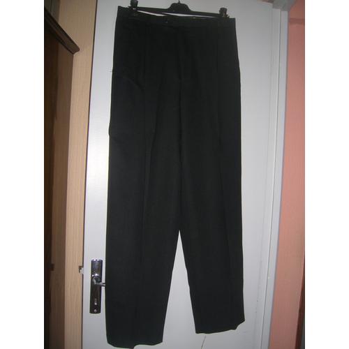 Pantalon De Costume Autre Polyester 40 Noir