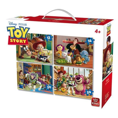 Puzzle 12 Pièces 4 Puzzles - Toy Story