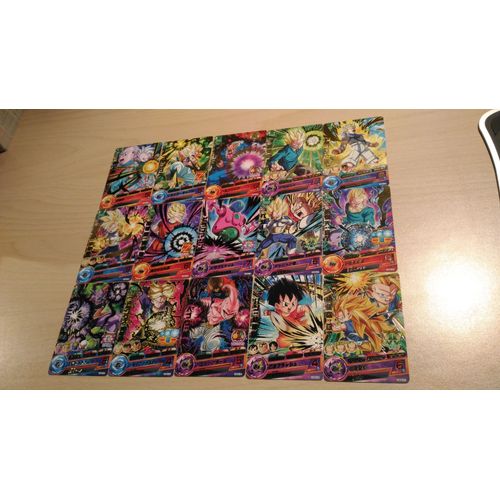 Dragon Ball Heroes God Mission Collection Complet Rare Set Hgd2