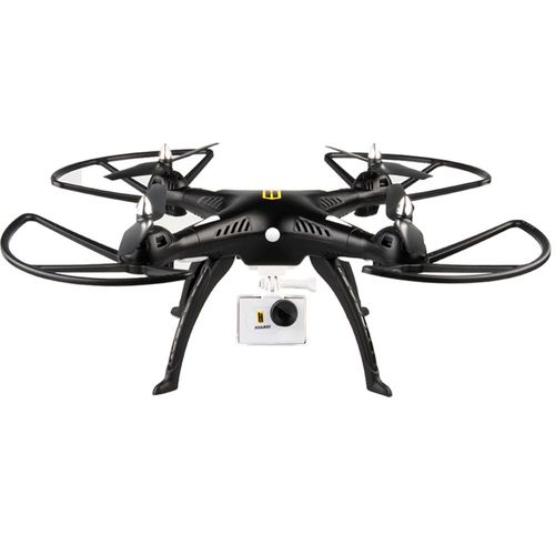 Huanqi 899b 2.4g 4ch 6 Axes Gyro Fpv Télécommande Quadcopter Avec Caméra Hd 2.0mp Rtf Hold Altitude Mode Drone Noir