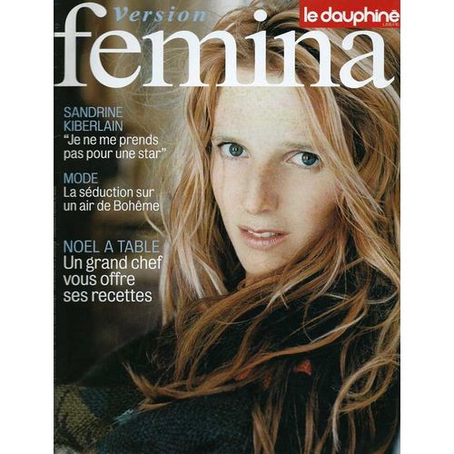 Femina N°36 - Coupure De Presse - Sandrine Kiberlain