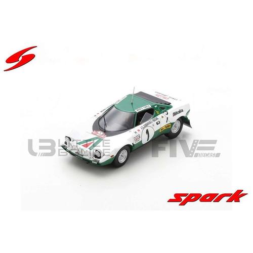 Spark 1/43 S9079 Lancia Stratos Hf - Rallye Monte Carlo 1975 Diecast Modelcar-Spark