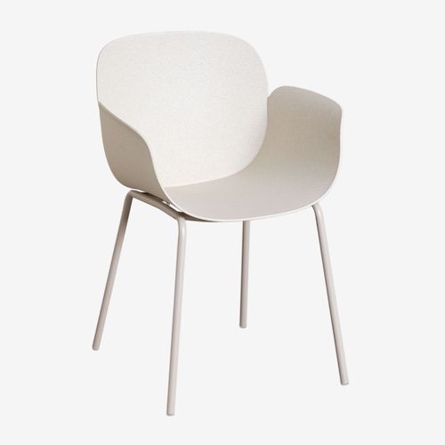 Chaise De Salle À Manger Lynette Blanc De Pierre