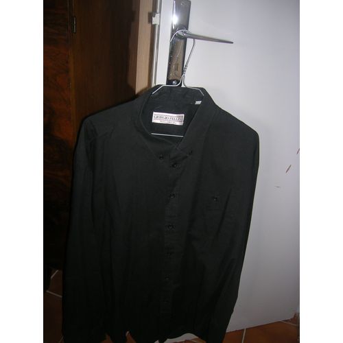 Chemise Giorgio Fellini 65% Polyester,35% Coton 46 Noir