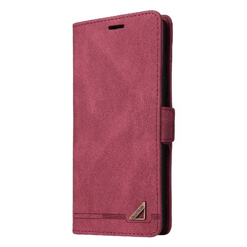 Étui Pour Samsung Galaxy Note8 Cuir Premium Bicelle Cuir Premium Deux Fentes Pour Cartes - Rouge