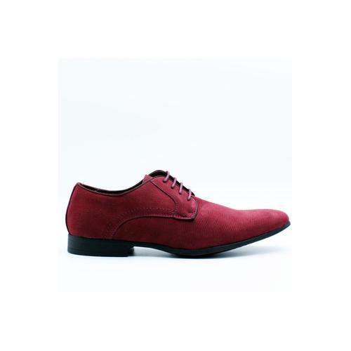 Derbies En Suédine Rouge Homme - 39