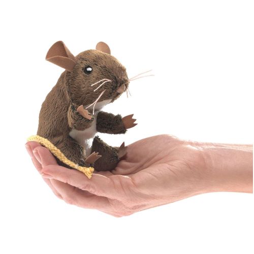 Folkmanis Mini Feldmaus / Mini Field Mouse