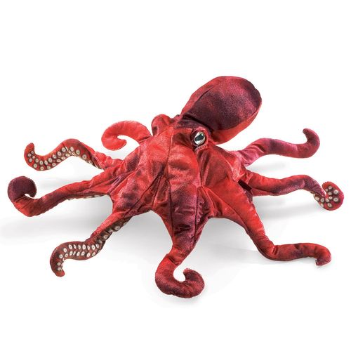 Folkmanis Roter Oktopus / Red Octopus