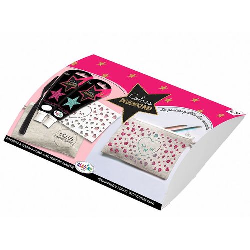 Aladine Aladine Diamond Box Etui Decoreren Set Hart