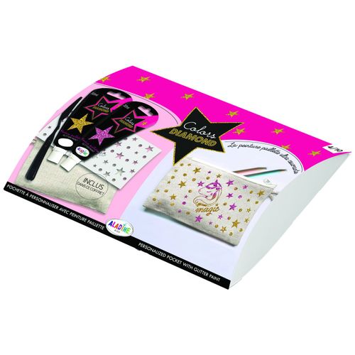 Aladine Aladine Diamond Box Etui Decoreren Set Unicorn