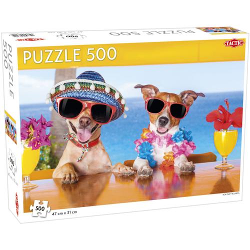 Tactic Puzzle Holiday Hounds 500 Pièces