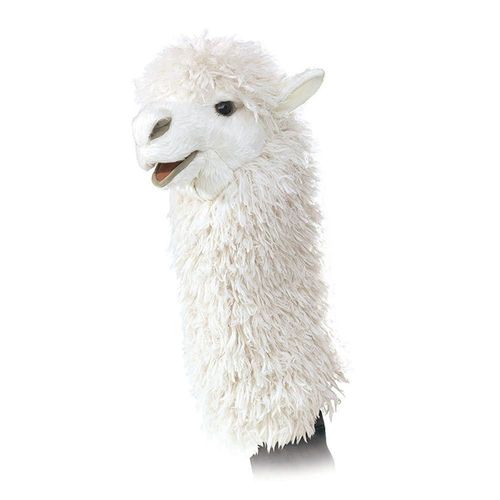 Folkmanis Lama Für Die Puppenbühne / Alpaca Stage Puppet