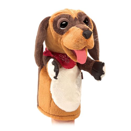 Folkmanis Hund Für Die Puppenbühne / Dog Stage Puppet