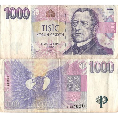 Rép. Tchèque / 1.000 Korun / 1996 / P-15(B) / Vf