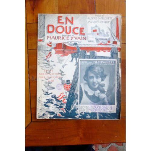 En Douce Mistinguett Piano Chant