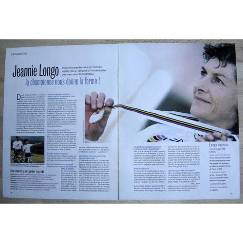 Femina N°12 - Coupure De Presse - Jannie Longo