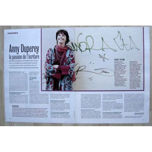 Femina N°20 - Coupure De Presse - Anny Duperey