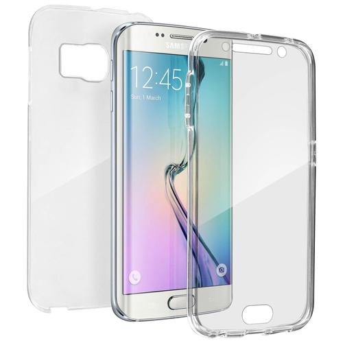 Coque Silicone Intégrale Avant Arrière Pour Samsung S6 Edge