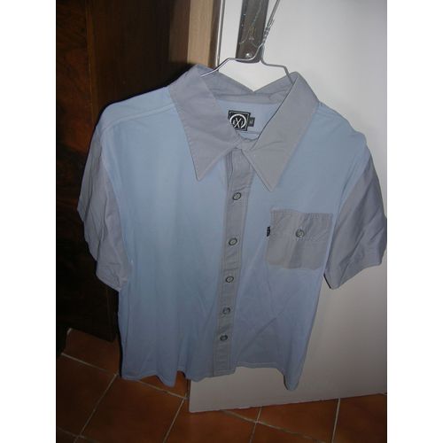 Chemise Exi Manches Courtes Xl Gris