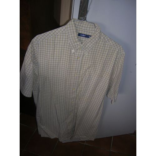 Chemise Celio Manches Courtes Coton M Multicolore