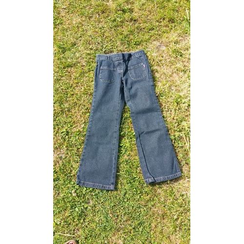Jean Coton 8 Ans Bleu Foncé
