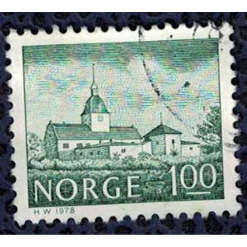 Norvège 1978 Oblitéré Used Bâtiments Paysages Su