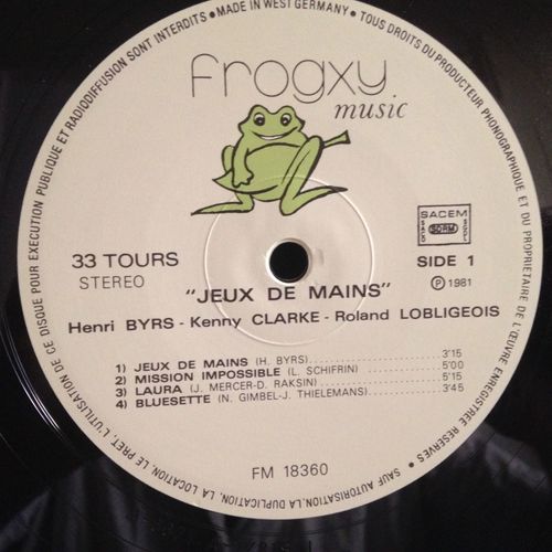 贅沢屋の / Byrs Henri Jeux Mains De - 洋楽