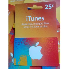 Acheter une carte iTunes, pas cher