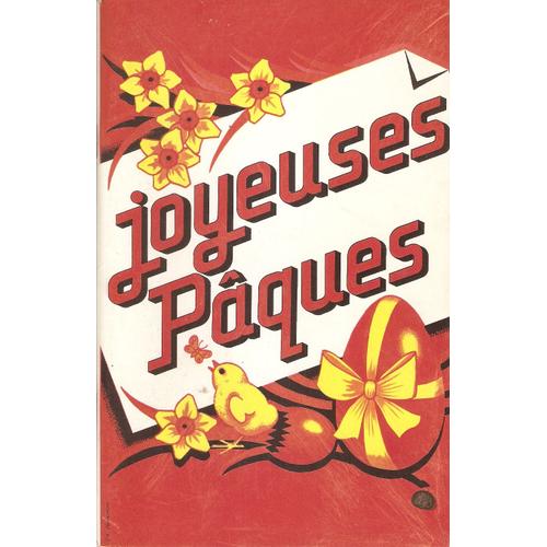 Programme Theatre Joyeuses Paques De Jean Poiret Avec Pierre Mondy , Bunny Godillot , Maria Pacome , Arlette Didier Et Christiane Muller