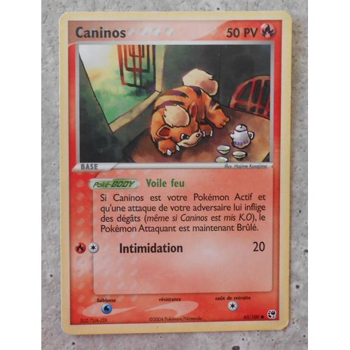 Pokemon  - Caninos  -  65/100