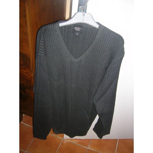 Pull Burton 50% Laine 50% Acrylique Taille 5 (Xxl) Noir