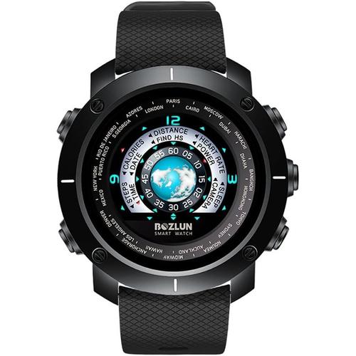 Interface Utilisateur 3d Smart Watch, Ips Écran Hd Coloré, Bluetooth 4.0, Ip67 Étanche, Capteur Photoélectrique, Gps Track, Moniteur De Fréquence Cardiaque Montre Intelligente