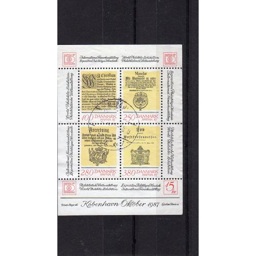Bloc-Feuillet Du Danemark