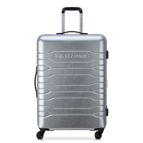 DELSEY PARIS - NOSYBE - Valise soute rigide 76 cm x 52 cm x 29 cm - 96 L - XL - Argent