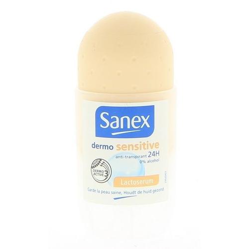 Lot De 3 Pieces Sanex Dermo Sensitive Lactoserum 24h 0% Alcohol 