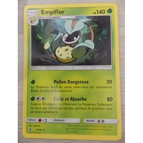 Carte Pokemon Empiflor 3/145 Sl2 Gardiens Ascendants