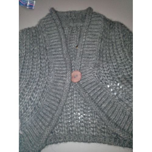 Gilet Cache-Cache 38 Gris