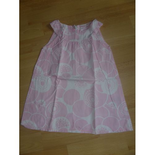 Robe 3 Suisses Coton 3 Ans Rose