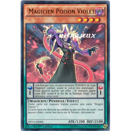 Yu-Gi-Oh! - Pevo-Fr006 - Magicien Poisoin Violet - Ultra Rare
