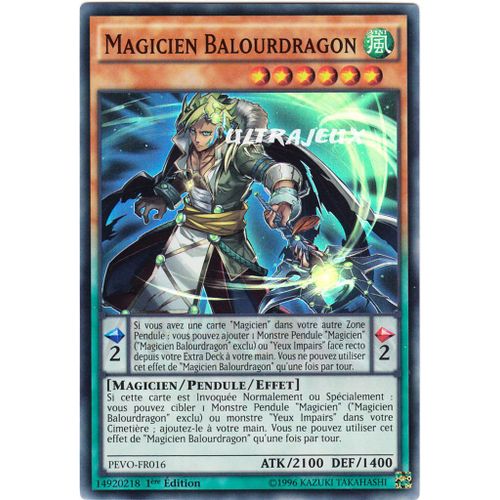 Yu-Gi-Oh! - Pevo-Fr016 - Magicien Balourdragon - Super Rare